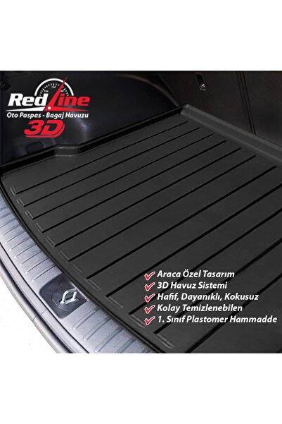 Redline Honda Crv Bagaj Havuzu 2007-2012 Bagaj Havuzu Uyumlu