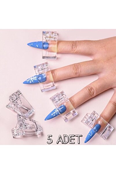 SİNKA Tırnak Mandalı Professional Tips Klipsi ( 5 Adet )