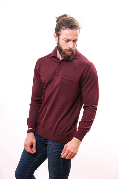 Çukurova Wool Polo Neck Knitwear Sweater