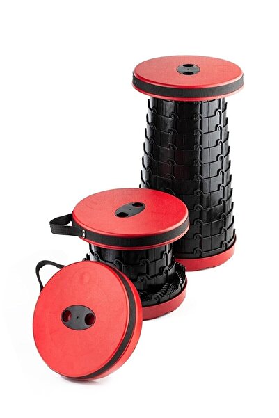 YclShop Çok Işlevli Taşınabilir Katlanabilir Seyahat Taburesi 33 Cm