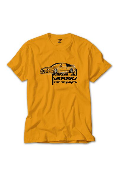 Z zepplin Κίτρινο μπλουζάκι Nissan 200sx