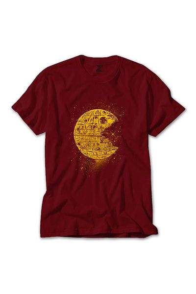 Z zepplin Κόκκινο μπλουζάκι Star Wars Death Star