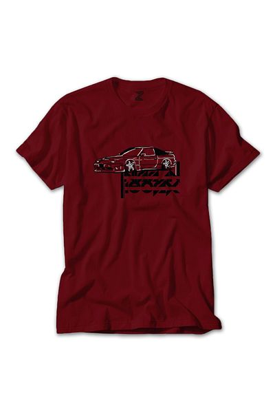 Z zepplin Κόκκινο T-shirt Nissan 200sx