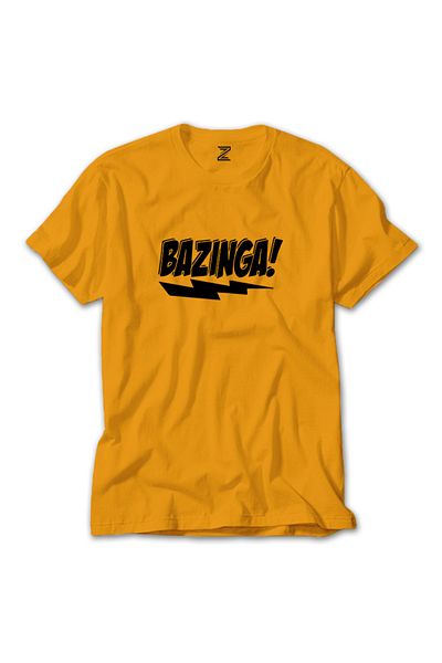 Z zepplin Κίτρινο μπλουζάκι Bazinga Ligthing