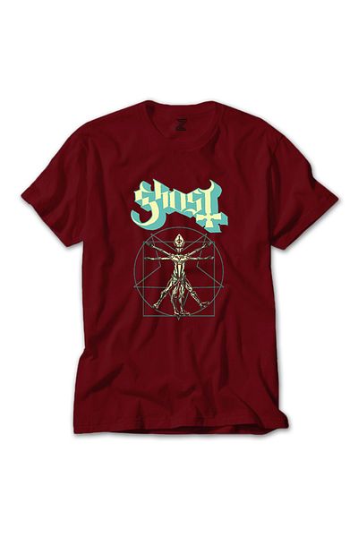 Z zepplin Κόκκινο T-shirt Ghost Zombie