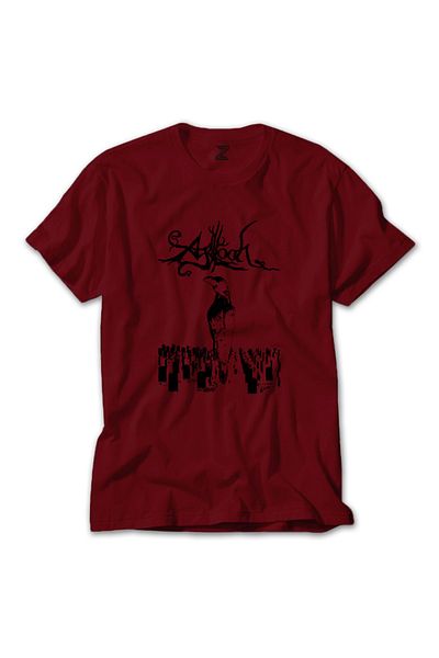 Z zepplin Κόκκινο T-shirt Agalloch Crown