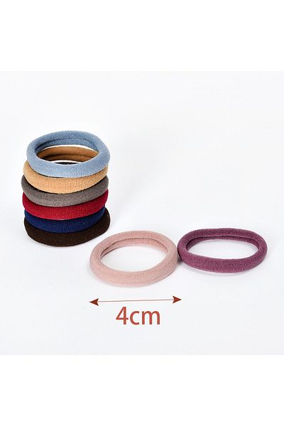 Bluoklight 5 db Elasztikus Sweet Colors Band Hajkiegészítő Szövet Scrunchy