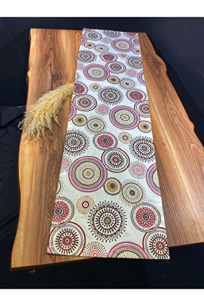 Biz Class Ethnic Pattern Pink-brown Runner Ranir