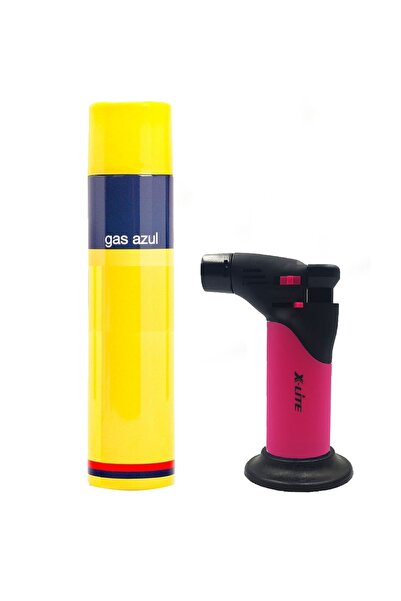 X-Lite 1300 C. Orta Masa Tipi Pürmüz Alev Çakmak Ve Normal Alev Gaz Hedıyeli