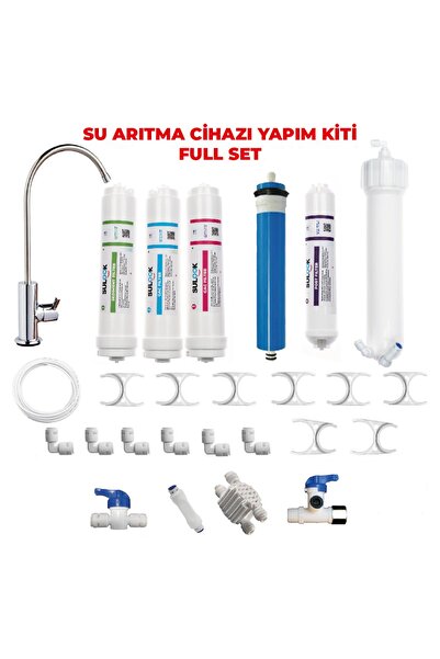 SULOOK Su Arıtma Cihazı Yapım Seti - Full Set- Su Arıtma Yapım Kiti