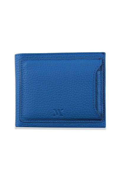 My Valice Men's Genuine Leather Wallet and Card Holder 1815 Light Blue