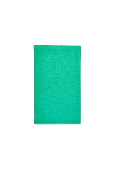 ankara menü (1 Piece) Leather Account Pad Box, Change, Single Pocket for Ticket, Color Options