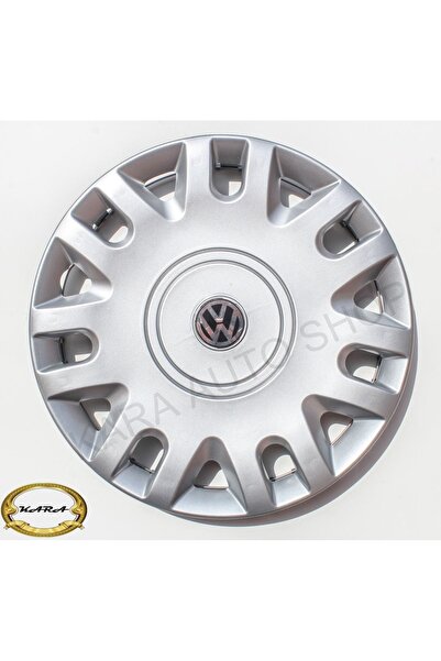 Volkswagen Beetle 15"inç Kırılmaz 4 Adet 1 Takım Gri Jant Kapağı