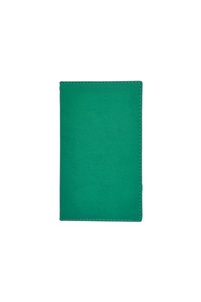 ankara menü (1 Piece) Leather Account Pad Box, Change, Single Pocket for Ticket, Color Options