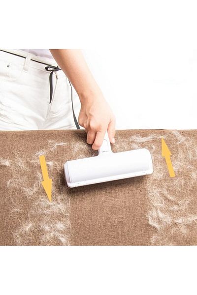 DEMİRHAN İTHALAT Pet Hair Cleaning Roller 2 Way Cat and Dog Hair Cleaning Brush