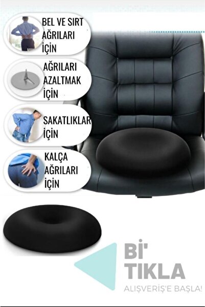 INNDREAM Visco Oturma Simid'i Ortopedik Oturma Minderi Ofis Koltuk Minderi Vi...