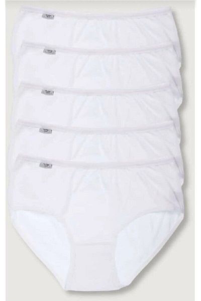 Tutku Women's Black 9 Pack Lycra Bato Panties