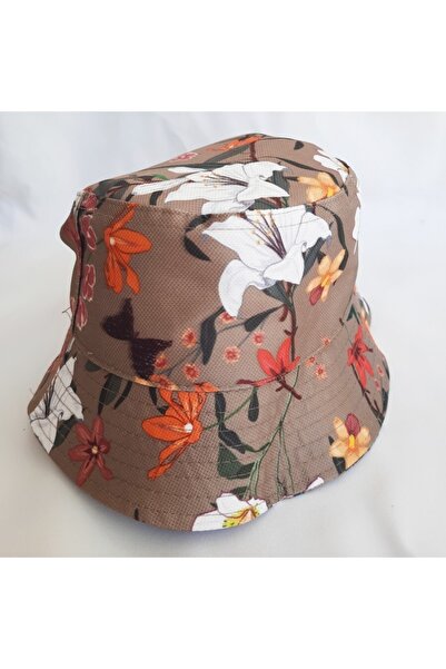 DÜKKAN DESİGN Pălărie de pescar cu flori