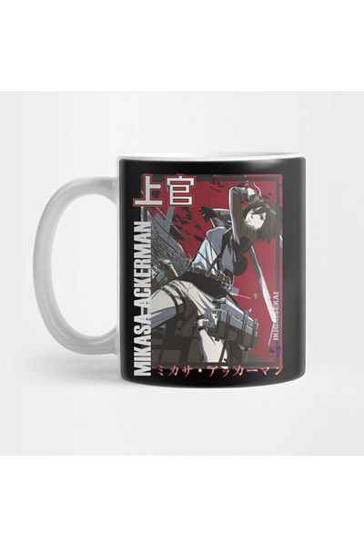 Pixxa Mikasa Ackerman - Attack On Titan Mug