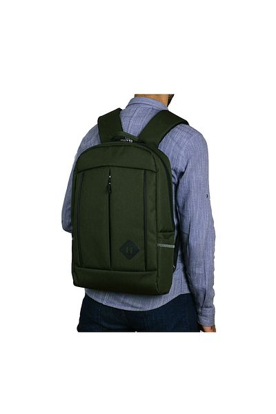 Strong Bag Δυνατή σχολική τσάντα φορητού υπολογιστή 15,6 ιντσών με θήκη για φορητό υπολογιστή/σημειωματάριο, καθημερινό σακίδιο πλάτης Mv01