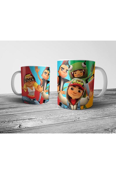 Pixxa Subway Surfers Mug Cup Model 1