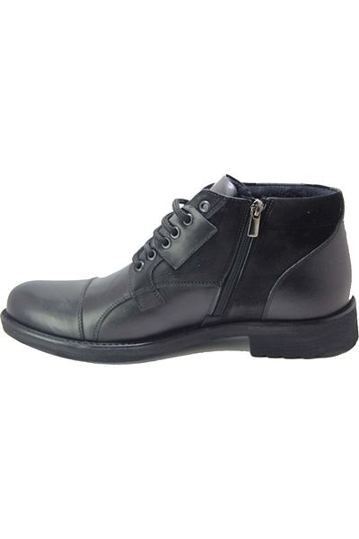 TRENDYSHOES Ανδρικές μπότες από γνήσιο δέρμα 458 Cold Proof Rubber Sole