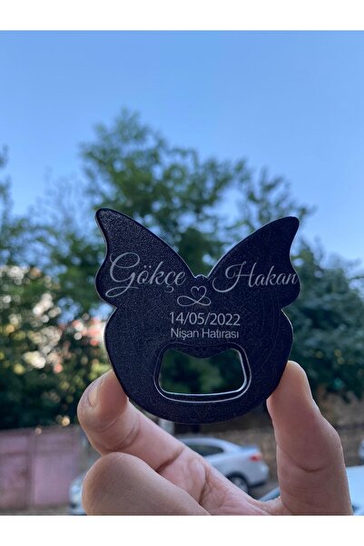 DeryalarDijital 10 Adet Magnet Baskısı Düğün Nişan Nikah Söz Hatırası Magneti...
