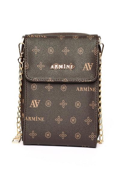 Armine 266 Printed Women's Bag with Cross Shoulder Strap