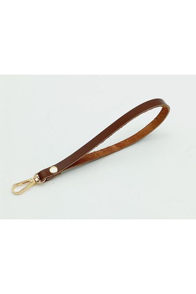 angel çanta aksesuar Genuine Leather Red Brown Color Elcik Light Gold Metal