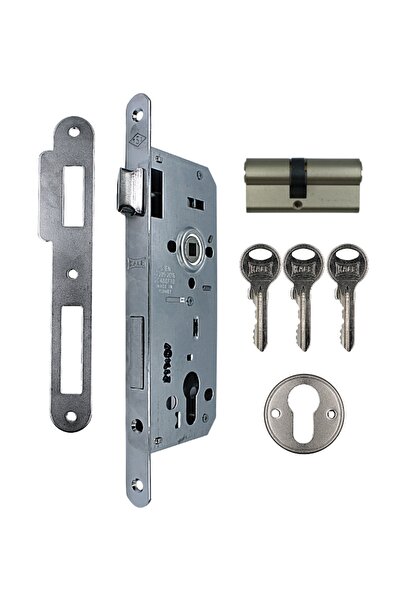 Kale Kilit Kale 152 Rp Standard Cylinder Circle Lock with Rosette Hole Oval C...