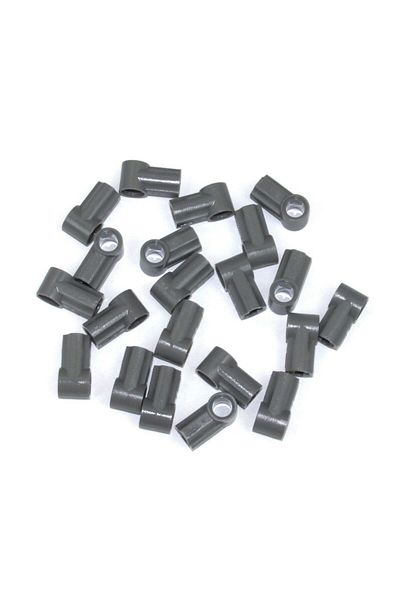 LEGO Original Technic Moc Custom Axle Connector Angled # 1 Connection Part Gray 4 Pcs to Send
