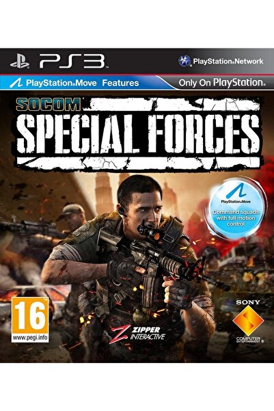 Sony Socom Special Forces Ps3 Oyun Plastation 3 Oyun Ps3 Move Uyumlu