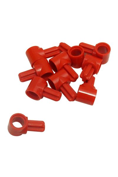 LEGO Red Technic Moc Personalization Hubs 4 Pieces