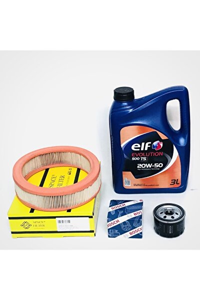 SPACE FİLTER Renault R9 Brodway 1.4 Karbüratörlü Yağ Bakım Seti (1988-1997)