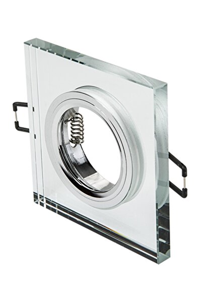 Cata Kare Cam Aynalı Spot ( 50w Holojen Ampul Duy Dahildir) Takım Halinde