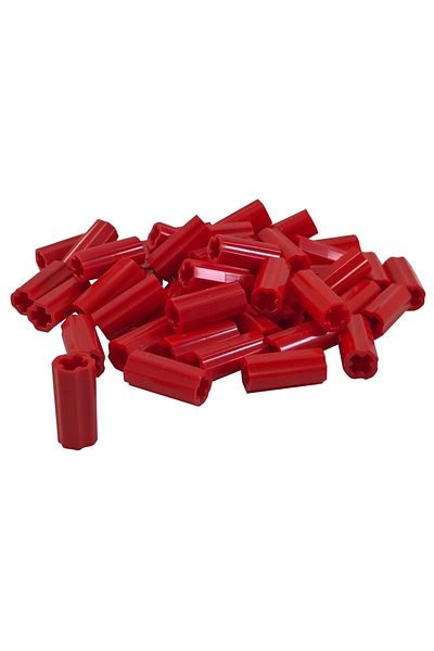 LEGO Technic Moc Custom Axle Connector 2l Connection Piece Red 8 Pieces to Send