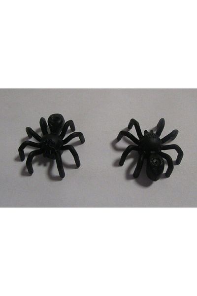 LEGO Original Accessory: Minifigure Animals, Black Spider Spider and Tarantula 2 Units