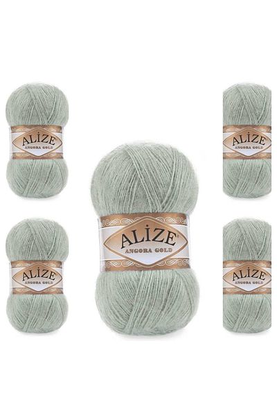 Alize Ayzen Home Angora Χειροποίητο Πλεκτό Σχοινί 5 Συσκευασία
