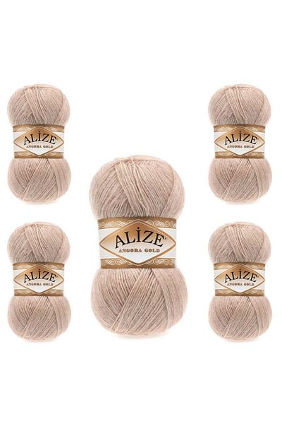 Alize Ayzen Home Angora Χειροποίητο Πλεκτό Σχοινί 5 Συσκευασία
