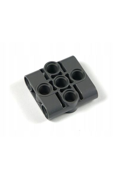 LEGO Original Technic Moc Custom Pin Connector Block Liftarm 1 X 3 X 3 Dark Gray 2 Pieces Will Be Sent