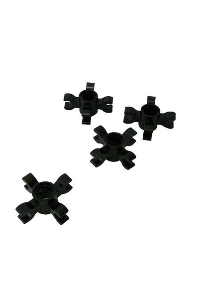 LEGO Original Technic Moc Custom Pin Connector Round 4 Clips Black 2 Pieces Will Be Sent