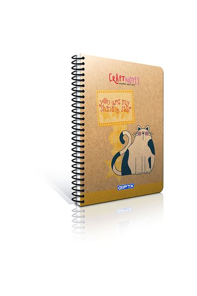 Gıpta 1775 ملاحظات حرفية Sp. غطاء صلب A4 100/1