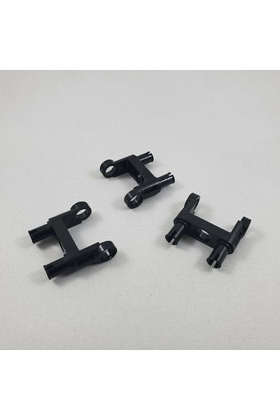 LEGO Technic Moc Custom Pin Connector - Comp Black 2 Pack