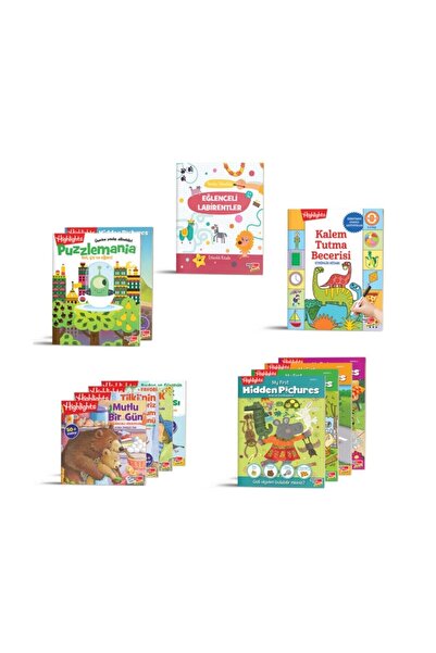 Dikkat Atölyesi Yayınları 3-4 Yaş Dikkat Güçlendirme Seti