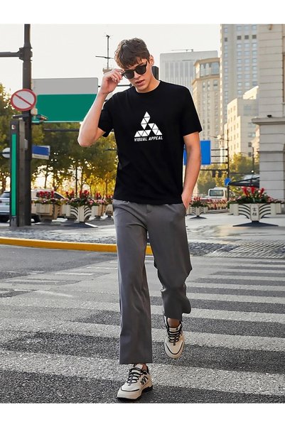 DAXİS Sportwear Company Visual Appeal Printed Loversize Tshirt-