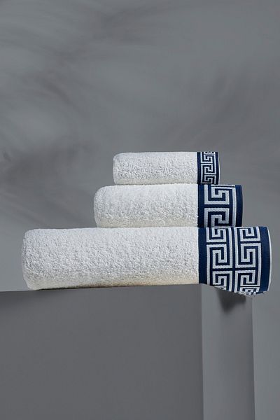 TABEA HOME Leonie Model 3-Piece Bathroom Set White