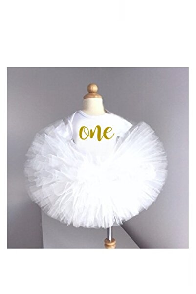 bbays new trend 1 Year Old White Tutu Skirt Set 1 Year Old Bodysuit