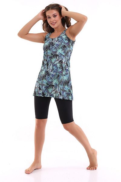 Aykum Mayo Tights Dress Swimsuit