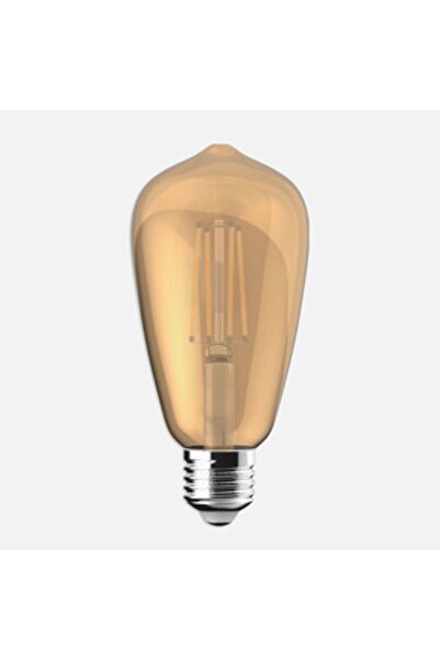 Ecolite Led Filament Gold ST64 10 W Sarı 1800K E27 LED Ampul
