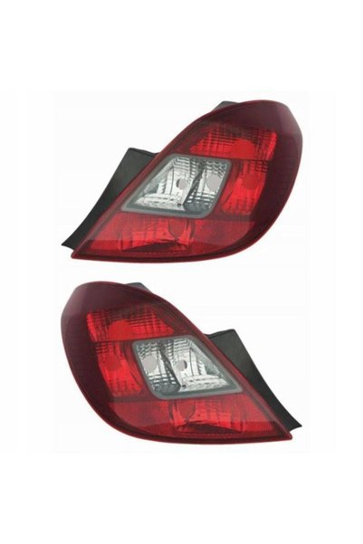 Opel Corsa D Kasa Sağ + Sol Arka Stop Lambası Takımı 2008--2014